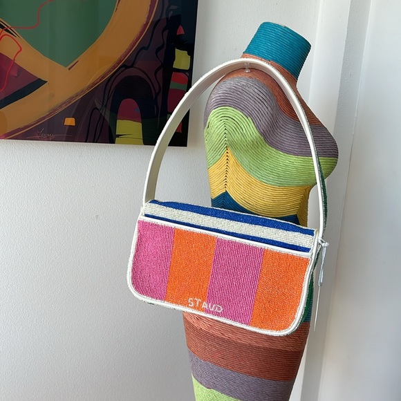 STAUD TOMMY BEADED BAG - Picture 5 of 12